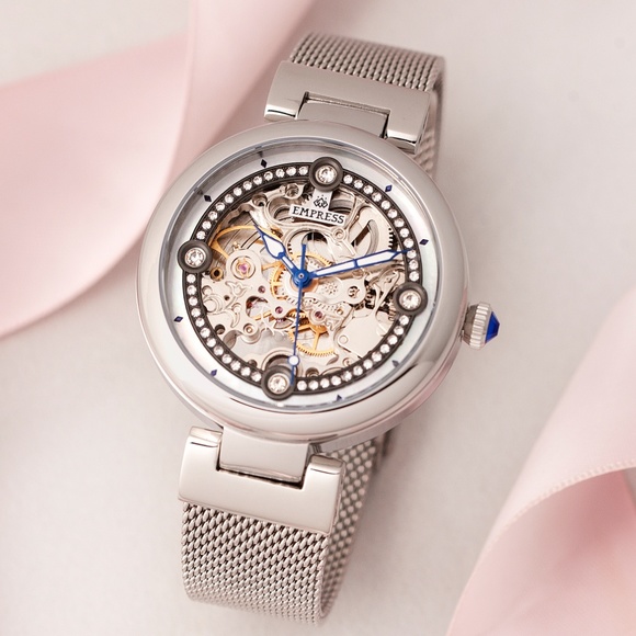 NWT Automatic Watch with Mesh Bracelet main image 4